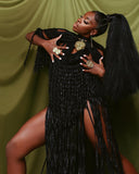 Frema Kandy Wrapped Ankara Fabric Neckpiece