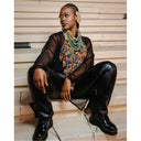 Frema Kandy Wrapped Ankara Fabric Neckpiece