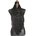 Frema Kandy Wrapped Ankara Fabric Neckpiece