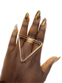 Triangular Prism
 Statement Ring
