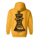 I AM HIM — King's Gambit | Black Ink | Pullover Hoodie | King Collection