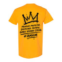 I AM HIM — King Anointed | Black Ink | T-Shirt | King Collection