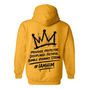 I AM HIM — King Anointed | Black Ink | Pullover Hoodie | King Collection