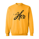 I AM HER Signature Women's Crewneck Sweater