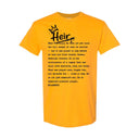 I AM HIM — Heir Definition | Black Ink | T-Shirt | Legacy Collection