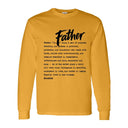 I AM HIM — Father Definition | Black Ink | Long Sleeve Tee | Definitions of HIM Collection