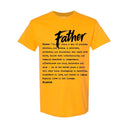I AM HIM — Father Definition | Black Ink | T-Shirt | Definitions of HIM Collection