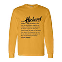 I AM HIM — Husband Definition | Black Ink | Long Sleeve Tee | Definitions of HIM Collection