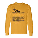 I AM HIM — Son Definition | Black Ink | Long Sleeve Tee | Legacy Collection