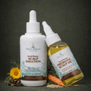 Good Biome Seborrheic Scalp Solution and Prebiotic Scalp Oil Bundle