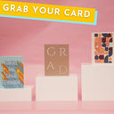 You Did It Graduation Card (bold)