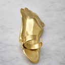 Half face Mask Statement Adjustable Ring