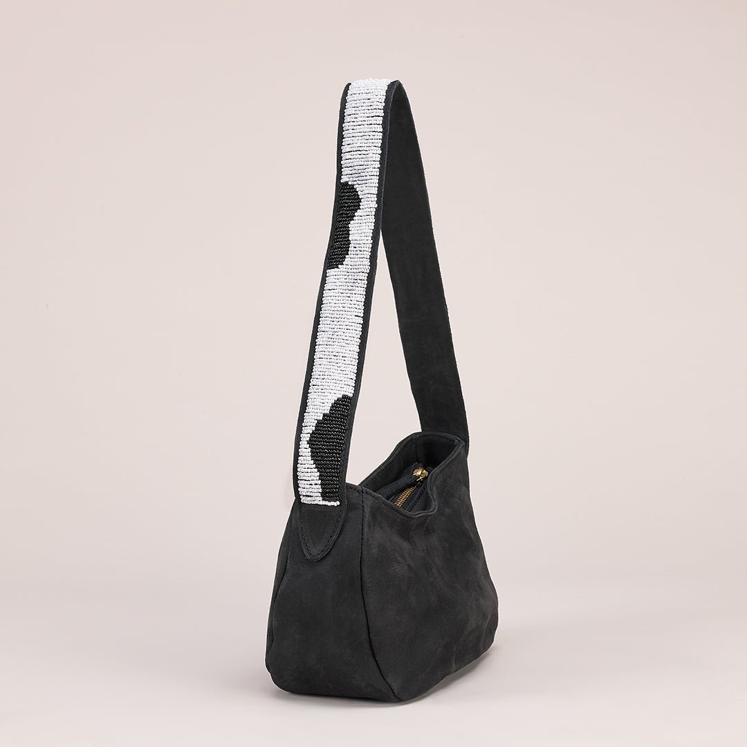 Hand-Beaded Shoulder Bag