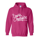 Dark Chocolate – Women's Hoodie | Deep Melanin Royalty | Statement Hoodie for Black Women - White