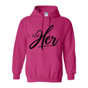 I AM HER Signature Women's Hooded Sweatshirt