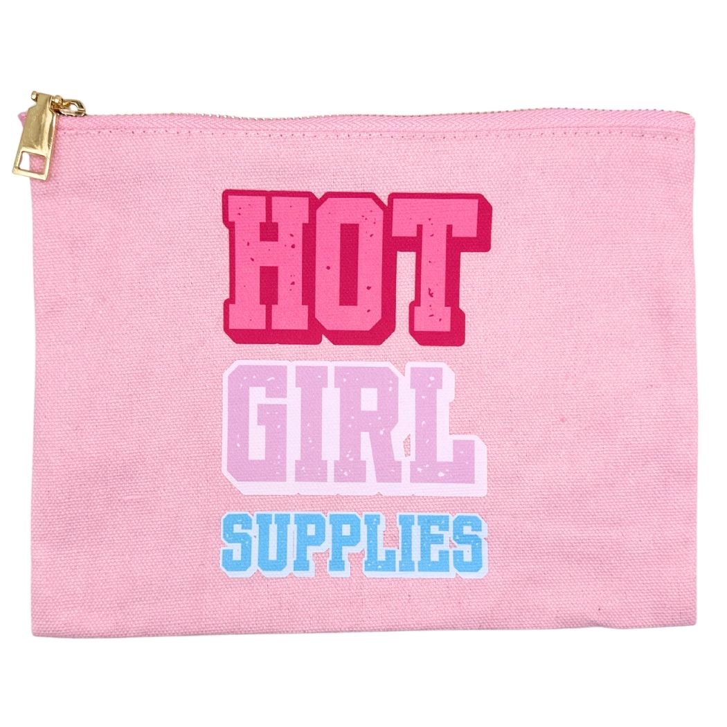 Hot Girl Supplies Makeup Pouch