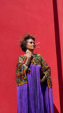 Makeda, Queen of Sheba Royal Fringe Cape/Cover-up