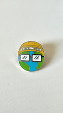 Earth is My Turf - Hyphy Earth Day Pin