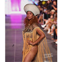 Queen Ankara Laced /Laticed Long Fringe Cape