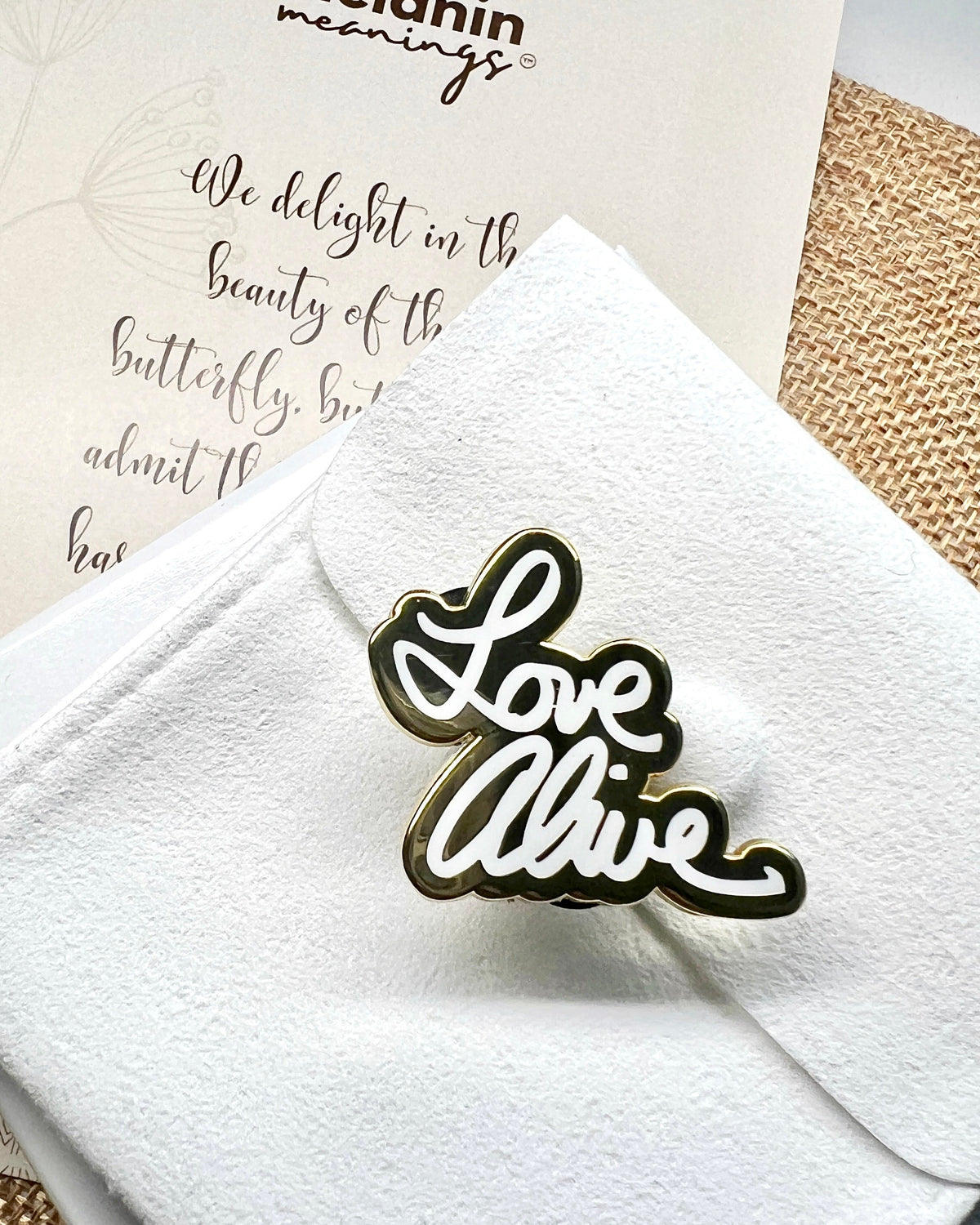 Love Alive Pin