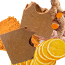Turmeric + Vitamin C Even skin tone Bar Soap — 2 thick Bars