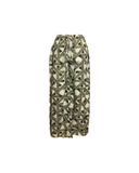 Cora Spearman Hawaii WOMENS Green Tribal Wide Leg Pant