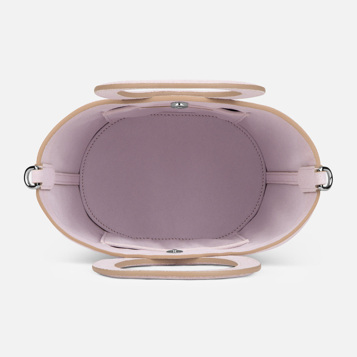 Infinity Bag - Suede Pink