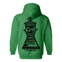 I AM HIM — King's Gambit | Black Ink | Pullover Hoodie | King Collection
