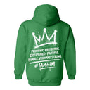 I AM HIM — King Anointed | White Ink | Pullover Hoodie | King Collection