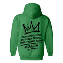 I AM HIM — King Anointed | Black Ink | Pullover Hoodie | King Collection