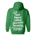I AM HIM — Prince Becoming | White Ink | Pullover Hoodie | Legacy Collection