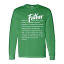 I AM HIM — Father Definition | White Ink | Long Sleeve Tee | Definitions of HIM Collection