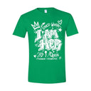 I AM HER — White Graffiti Graphic Tee | Around the Way Girl Collection