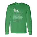 I AM HIM — Heir Definition | White Ink | Long Sleeve Tee | Legacy Collection