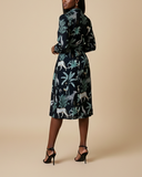 Kamy Animal Print Button Down Dress