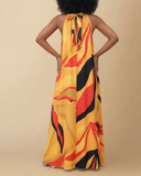 Kelemi Halter Maxi Dress