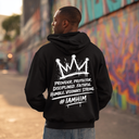 I AM HIM — King Anointed | White Ink | Pullover Hoodie | King Collection