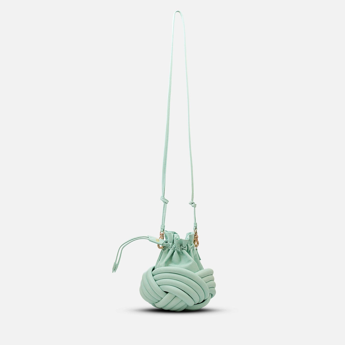 Knurly Drawstring Bag 18 M - Mint