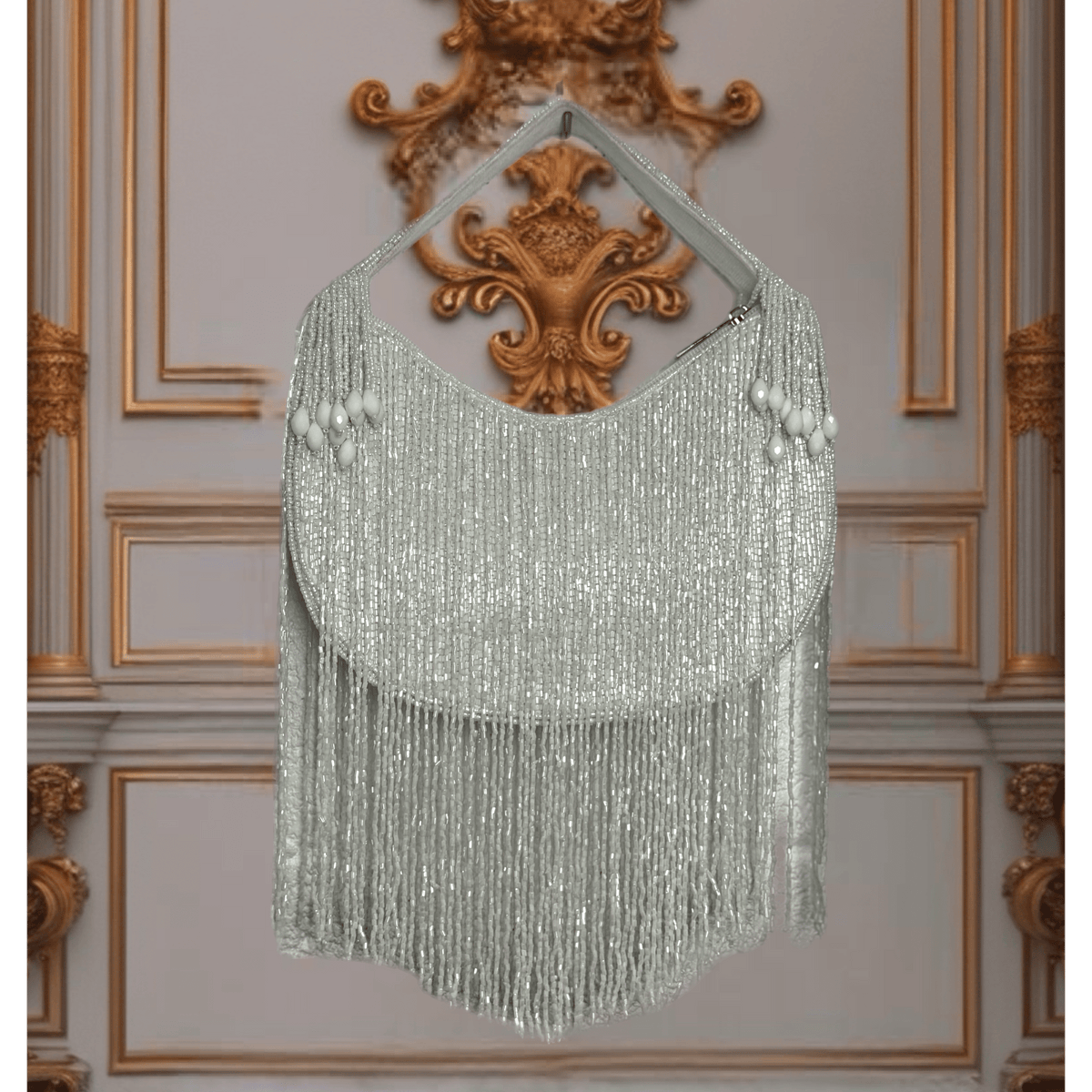 Kosua Beaded Tassel Bag