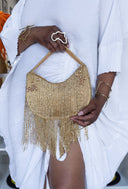 Kosua Beaded Tassel Bag