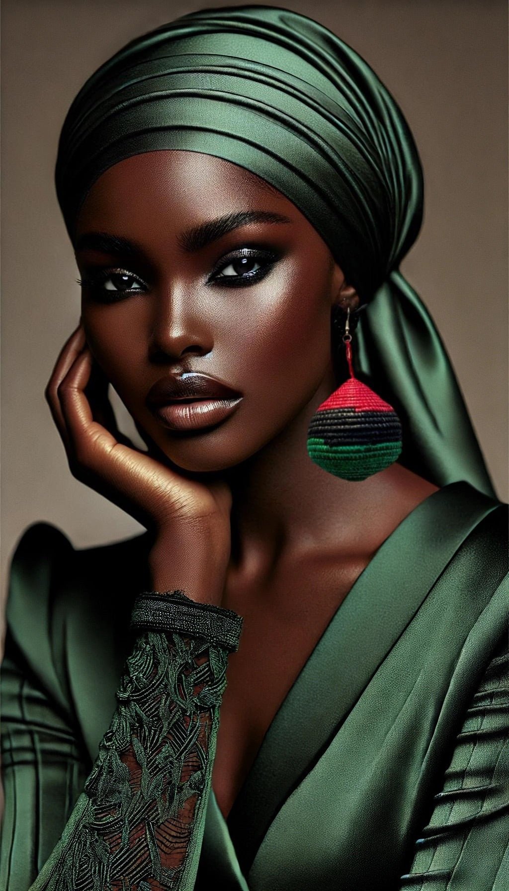 Kubwa Woven basket Drop Earrings