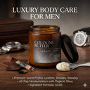 LEGACY – Black Leather, Amber & Rose Cologne Fragranced Body Butter