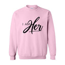 I AM HER Signature Women's Crewneck Sweater