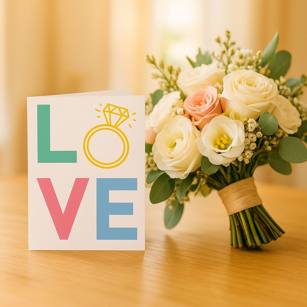 Love, Wedding and Engagement Card