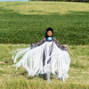 Makeda, Queen of Sheba Royal Fringe Cape/Cover-up