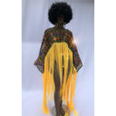 Makeda, Queen of Sheba Royal Fringe Cape/Cover-up