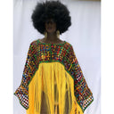 Makeda, Queen of Sheba Royal Fringe Cape/Cover-up