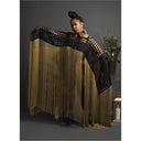 Makeda, Queen of Sheba Royal Fringe Cape/Cover-up