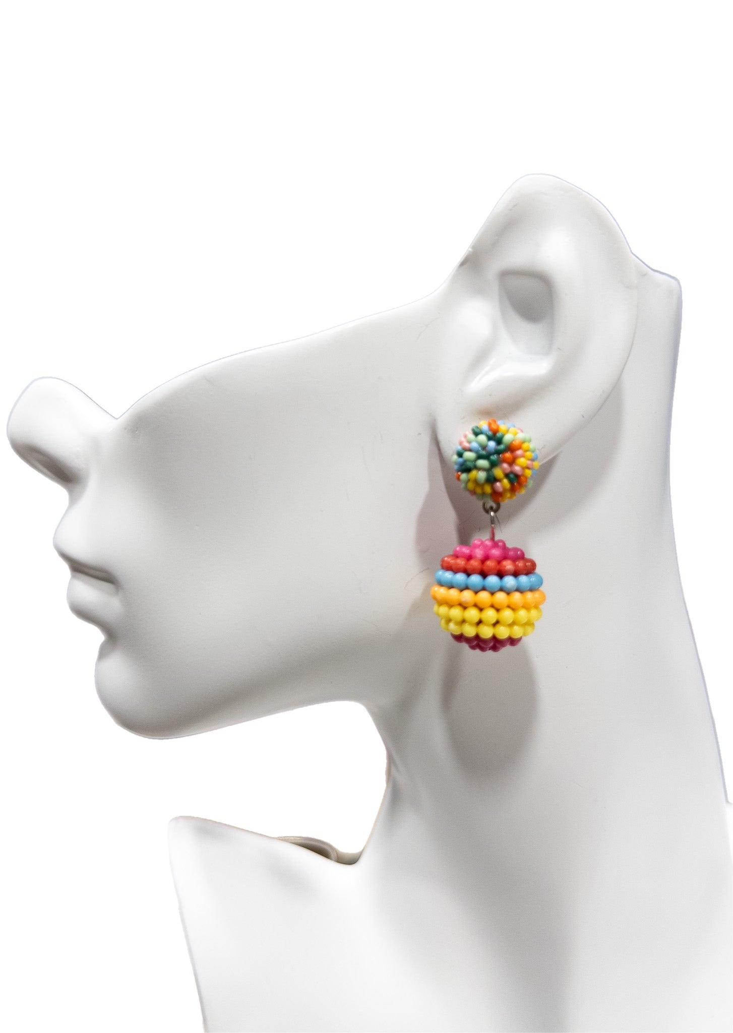Mamuna Beaded MINI Color Pop Earrings