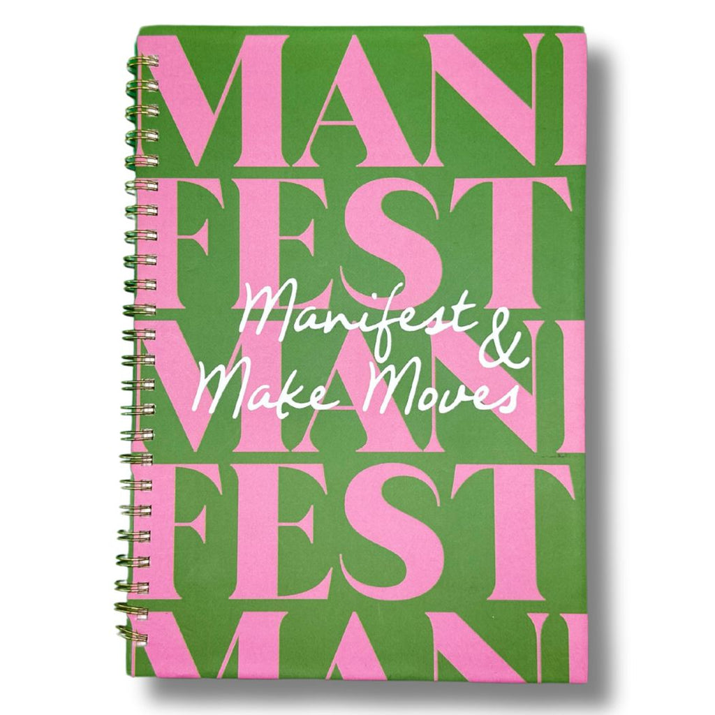 Manifest & Make Moves Notebook